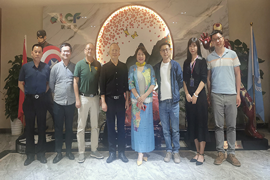 江门国家高新区领导莅临3377参观调研