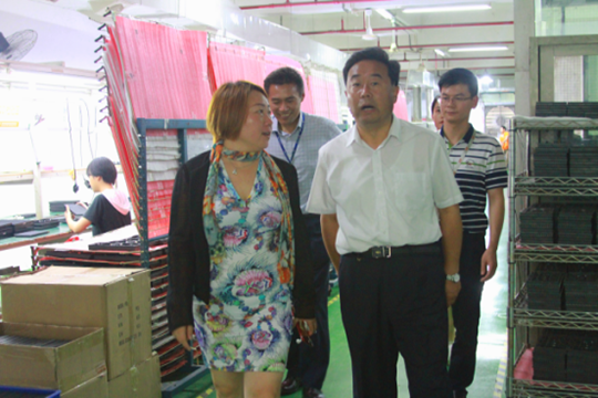 甘肃省武山县领导莅临3377参观考察