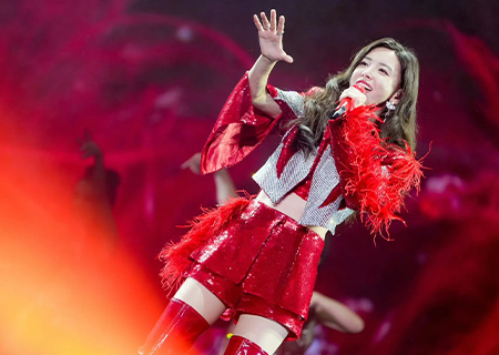 于文文无锡演唱会,3377舞台LED透明屏闪耀全场