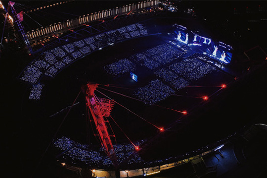 又一舞台奇迹！3377LED锥形屏燃爆2024张韶涵巡演现场 