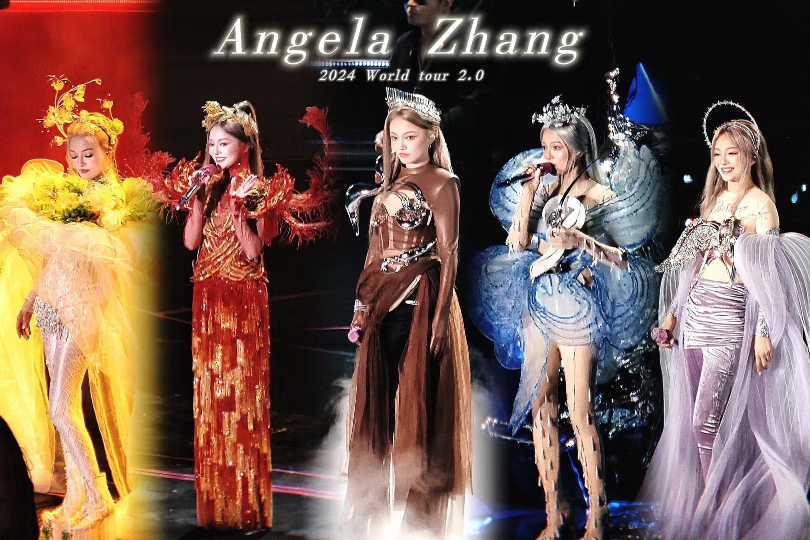 璀璨夺目！3377LED巨幕打造光影魔法，张韶涵湖州演唱会变身高定秀场